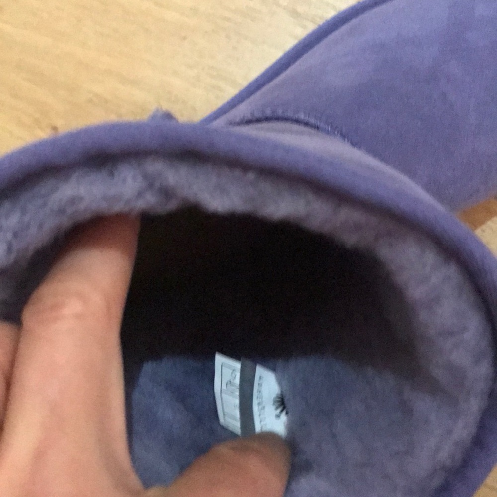 Ugg classic short beautiful blue boots nwt - Picture 6 of 6